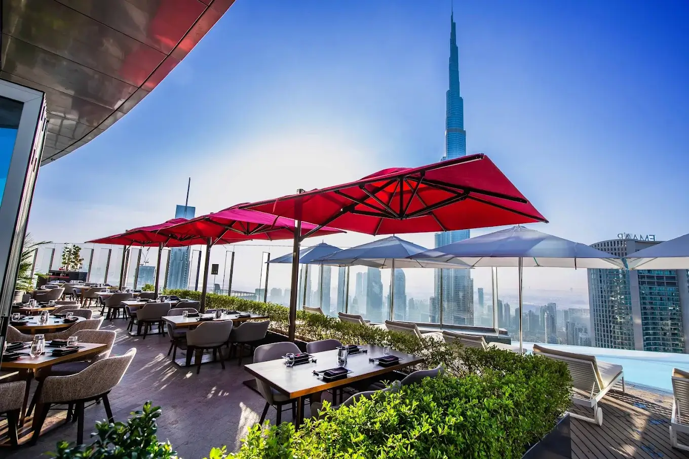Cé La Vi resturant in Downtown Dubai