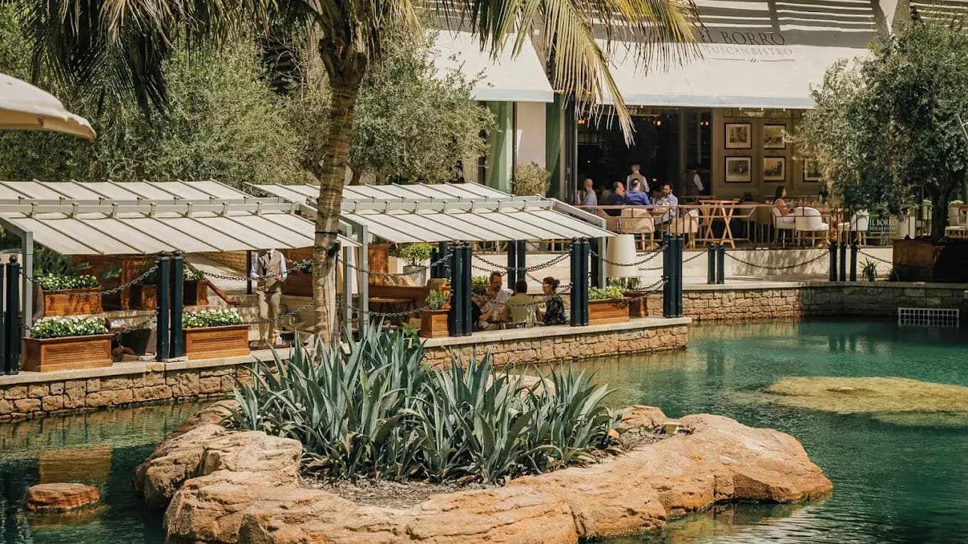 Il Borro Tuscan Bistro restaurant at Jumeirah Al Naseem