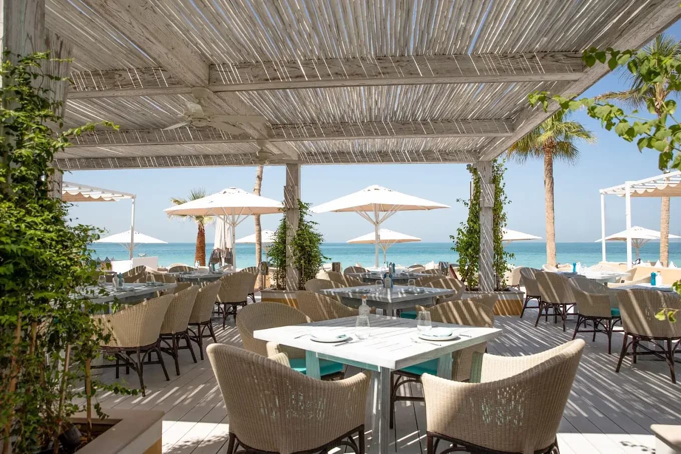 Shimmers restaurant at Beachside Greek – Madinat Jumeirah